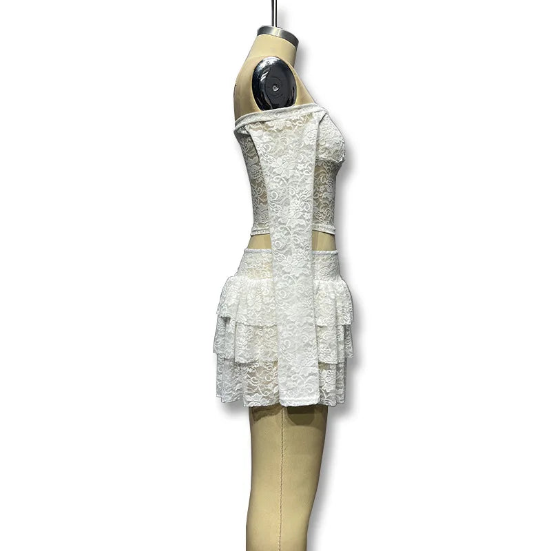 Lace Patchwork Party Set β 2 Piece Look πΆβ¨